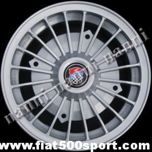 Art. 0073G - Cerchio ruota Fiat 500 Giannini in lega da 4,5 pollici x12 pollici. - Cerchio ruota Fiat 500 Fiat 126 prima serie Giannini in lega di altissima qualita’, verniciato, da 4,5 pollici di larghezza con bulloni di fissaggio conici autocentranti (interasse dei bulloni 190 mm.) ET 30.
Art. 0073G - Cerchio ruota Fiat 500 Giannini in lega da 4,5 pollici x12 pollici. - Cerchio ruota Fiat 500 Fiat 126 prima serie Giannini in lega di altissima qualita’, verniciato, da 4,5 pollici di larghezza con bulloni di fissaggio conici autocentranti (interasse dei bulloni 190 mm.) ET 30.