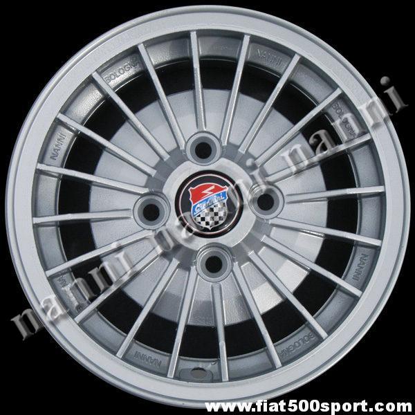 Art. 0084 - Fiat 126 Giannini 12” alloy wheel , 4” 1/2 in width. - Fiat 126 Giannini 12” alloy wheel, 4”1/2 in width. ET 30.
Art. 0084 - Fiat 126 Giannini 12” alloy wheel , 4” 1/2 in width. - Fiat 126 Giannini 12” alloy wheel, 4”1/2 in width. ET 30.