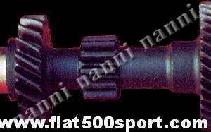 Albero primario cambio Fiat 500 NANNI con 3ª e 4ª molto corta. Art. 0119