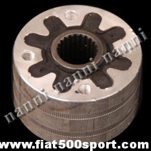 Giunto elastico Fiat 500 F L R Fiat 126 Giardiniera (prodotto Italiano di ottima qualità).