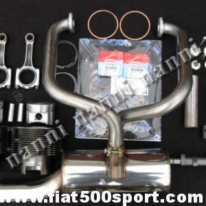 NANNI piston-liner kit for up-grading Fiat 500 R/126 engine (700 CC 40 HP). Art. 0253