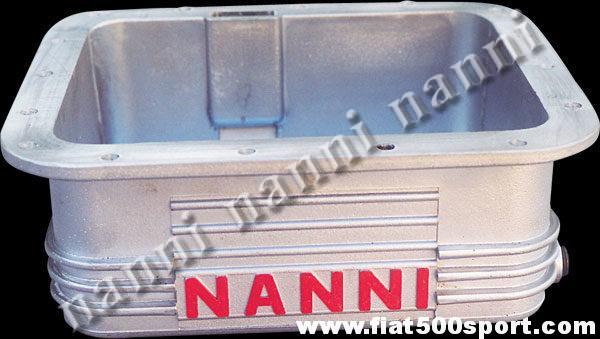 Art. 0271 - Sump Fiat 500 Fiat 126 NANNI light alloy 3,5 liters. - Fiat 500 Fiat 126 sump NANNI light alloy 3,5 l.
Art. 0271 - Sump Fiat 500 Fiat 126 NANNI light alloy 3,5 liters. - Fiat 500 Fiat 126 sump NANNI light alloy 3,5 l.