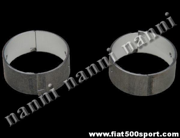 Art. 0388 - Bronzine Fiat 500 Fiat 126 di biella TRIMETALLICHE, misura STD. - Bronzine Fiat 500 Fiat 126 di biella STD (misura originale Fiat) TRIMETALLICHE.  Kit completo.
