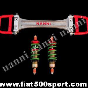 Kit sospensione Fiat 500 / 126 anteriore con bracci oscillanti. Art. 0479