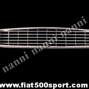 Mascherina Fiat 500 "My Car" in alluminio cromato Art. 0499