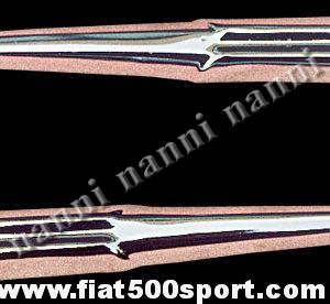 Coppia di baffi per mascherina Giannini(in alluminio cromato) Art. 0503