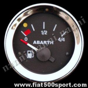 Abarth fuel level gauge, black