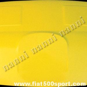 Bonnet rear Fiat 500 fiberglass.