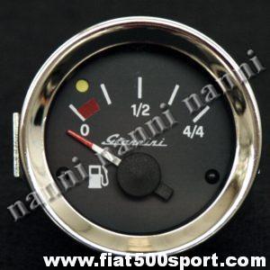 Giannini diam. 52 mm. new fuel level black gauge.