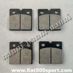 Pastiglie freni Fiat 500 Fiat 126 anteriori per kit freni a disco 0182-0185.