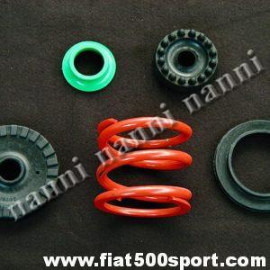 Fiat 500 R Fiat 126 kit tasselli sostegno motore con molla rinforzata NANNI.