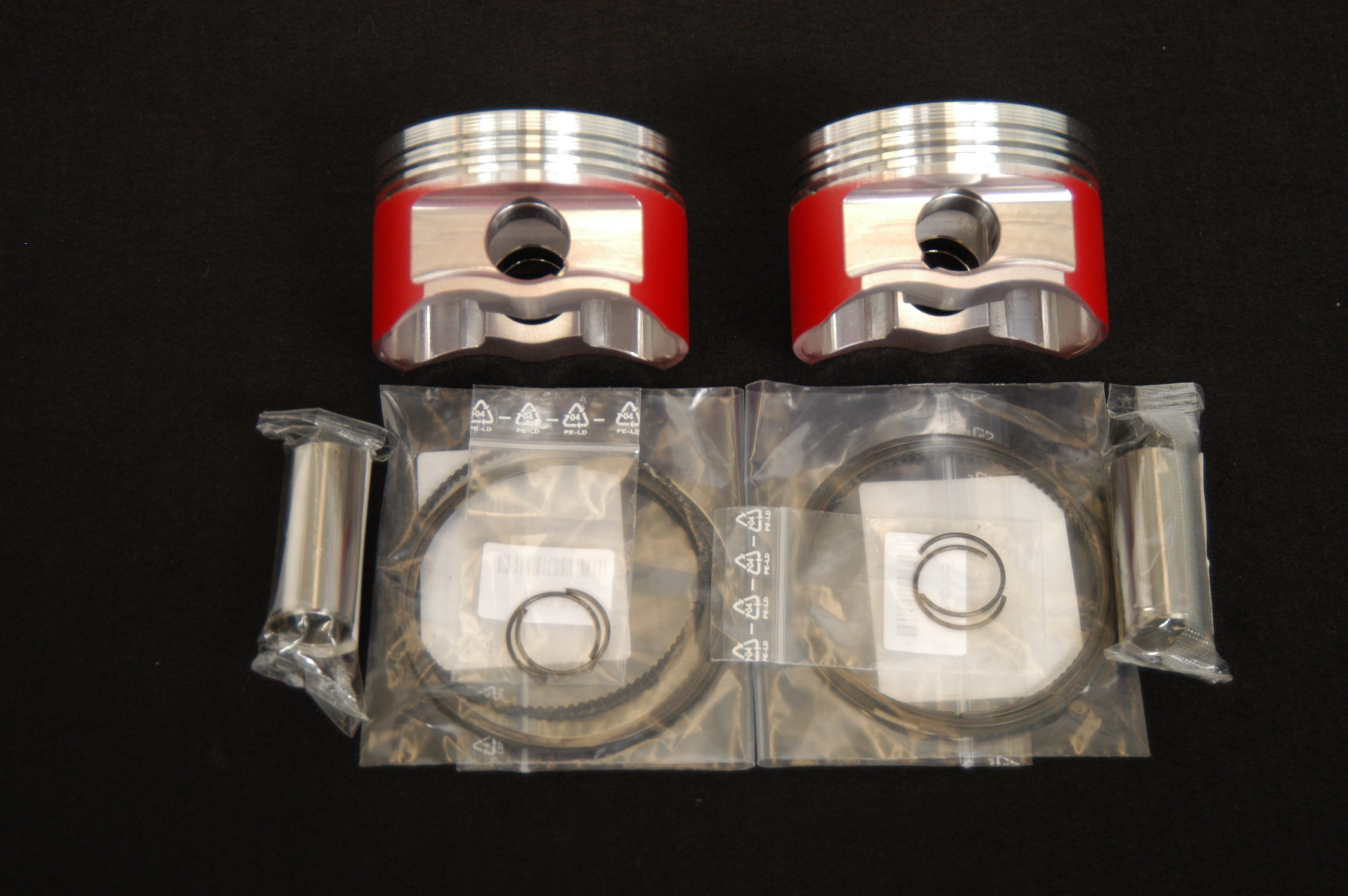 Pistoni Fiat 500 Fiat 126 Stampati 650 Cc 77 Mm 2 Pistoni 