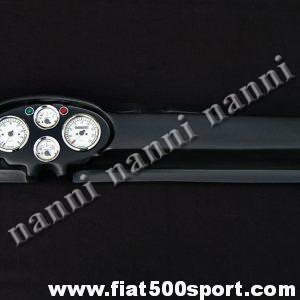 Cruscotto Fiat 500 My Car completo con strumenti diam.80 mm.