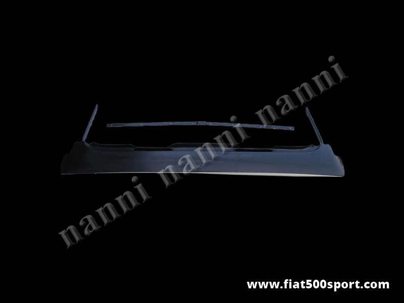 Art. 0001T - Telaio capote FIAT 500 F L R completo di tutto. - Telaio completo con le 3 barre traversali, compreso quella con perni filettati per capote FIAT 500 F L R. Forniamo inoltre gommini perni, viti e traverse. Kit completo.
