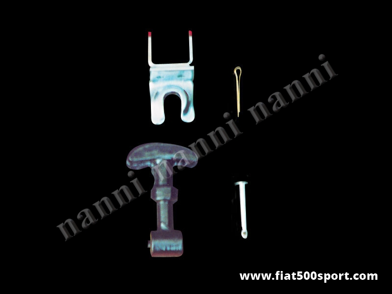 Art. 0007 - Miniature rubber bonnet fasteners with mounting hardware - Miniature rubber bonnet fasteners with mounting hardware
