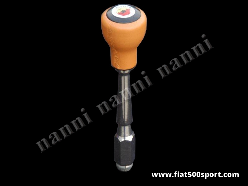 Art. 0041B - Fiat 500 Fiat 126 Abarth speed change lever with ocher color ballgrip. - Fiat 500 Fiat 126 Abarth speed change lever with ocher color ballgrip.
Art. 0041B - Fiat 500 Fiat 126 Abarth speed change lever with ocher color ballgrip. - Fiat 500 Fiat 126 Abarth speed change lever with ocher color ballgrip.