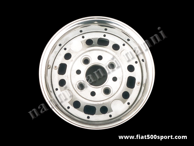 Art. 0079 - Fiat 126 NANNI 10” modular light alloy wheel. (4-5-6-7-8 inches width) - Fiat 126 NANNI 10” modular light alloy wheel. (4-5-6-7-8 inches width) Please, specify the desired width.
