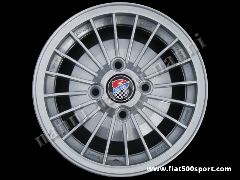 Art. 0084 - Fiat 126 Giannini 12” alloy wheel , 4” 1/2 in width. - Fiat 126 Giannini 12” alloy wheel, 4”1/2 in width. ET 30.
