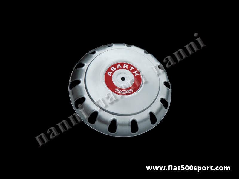 Art. 0096A - Borchia Fiat 500 Abarth per ruota originale. - Borchia Fiat 500 Abarth per ruota originale.
