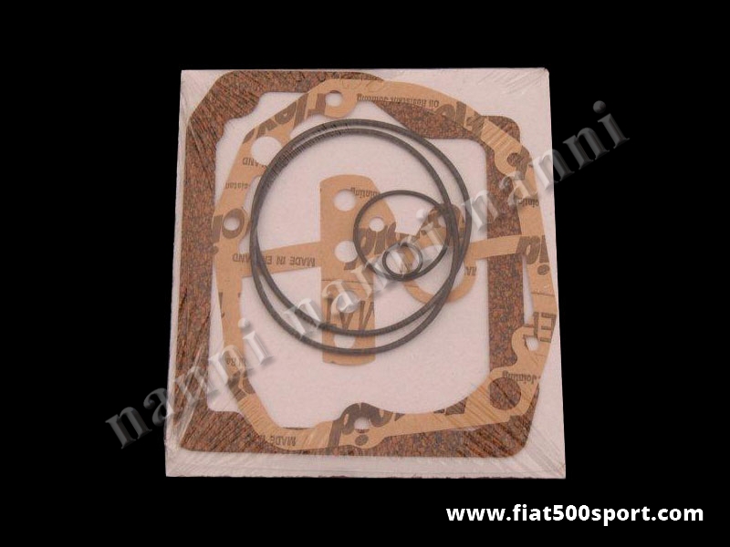 Art. 0113A - Fiat 500  Fiat 126 gearbox gaskets. - Fiat 500 Fiat 126 gearbox gaskets.
