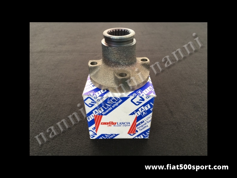 Art. 0121D - Manicotto Fiat 500 F L R Fiat 126  semiasse temprato a induzione (originale Fiat). - Flangia Fiat 500 F L R Fiat 126, 126 bis, Giardiniera, semiasse temprata a induzione (originale Fiat).
