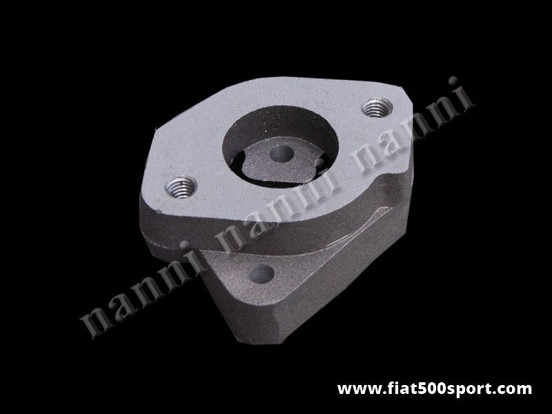 Art. 0127 - Collettore Fiat 500 Fiat 126 NANNI per carburatore 127 Weber 30 IBA o 32 IBA con dadi e rondelle di fissaggio. - Collettore Fiat 500 Fiat 126 NANNI per carburatore 127 Weber 30 IBA o 32 IBA con dadi speciali e rondelle di fissaggio per il montaggio sul motore Fiat 500/126.
