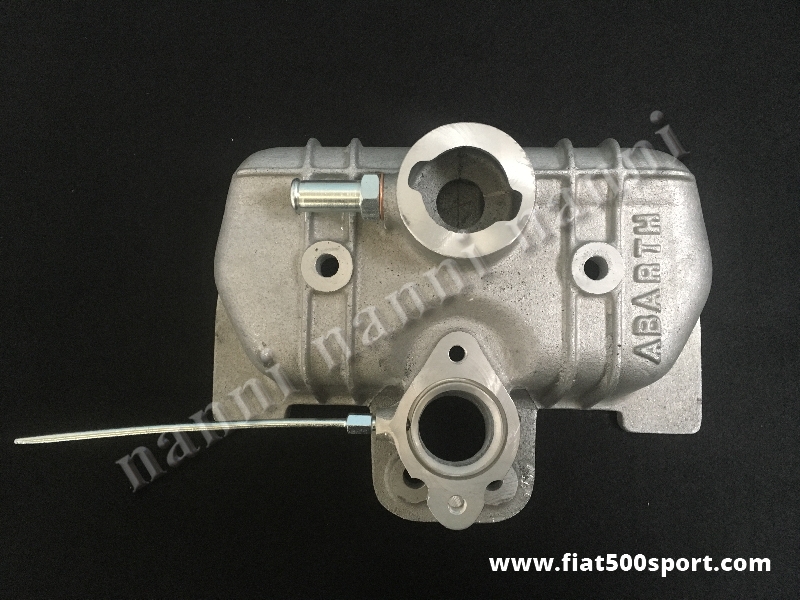 Art. 0139 - Fiat 500 Fiat 126 Abarth light alloy valve cover with inlet manifold for the carburettor Solex 32-34 PBIC. - Fiat 500 Fiat 126 Abarth light alloy valve cover with inlet manifold for the carburettor Solex 32-34 PBIC and special screws and nuts.
Art. 0139 - Fiat 500 Fiat 126 Abarth light alloy valve cover with inlet manifold for the carburettor Solex 32-34 PBIC. - Fiat 500 Fiat 126 Abarth light alloy valve cover with inlet manifold for the carburettor Solex 32-34 PBIC and special screws and nuts.