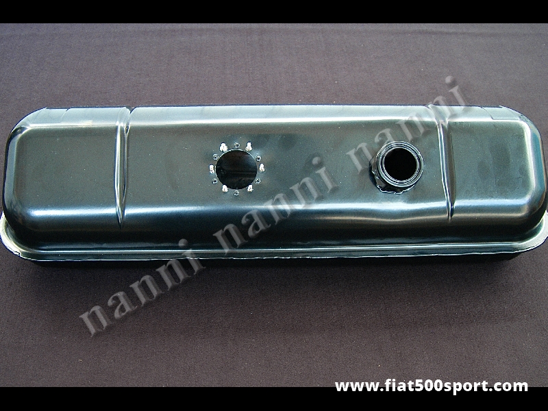 Art. 0140 - Serbatoio benzina FIAT 500 F/L/R e Giardiniera in ALLUMINIO. - Serbatoio benzina in alluminio per FIAT 500 F/L/R e Giardiniera con paratie interne antisbattimento. Leggerissimo è praticamente eterno. Pesa kg. 2,4.
Art. 0140 - Serbatoio benzina FIAT 500 F/L/R e Giardiniera in ALLUMINIO. - Serbatoio benzina in alluminio per FIAT 500 F/L/R e Giardiniera con paratie interne antisbattimento. Leggerissimo è praticamente eterno. Pesa kg. 2,4.