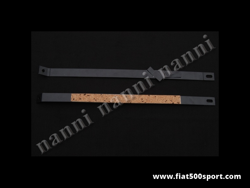 Art. 0141S - Fiat 500 fuel tank fixing brackets . - Fiat 500 fuel tank fixing brackets .
