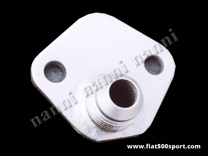 Art. 0157 - Fiat 500 Fiat 126 NANNI stopping up the hole mechanical fuel pump part (for racing use). - Fiat 500 Fiat 126 NANNI stopping up the hole mechanical fuel pump part (for racing use).
