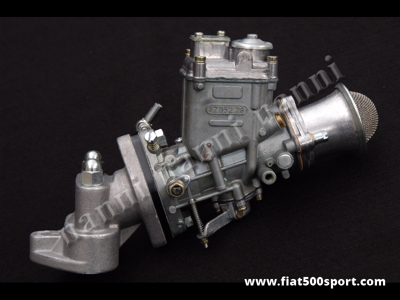 Art. 0171 - Fiat 500 Fiat 126 carburettor Dell’Orto FZD 32/28 with manifold and alloy admission pipe. - Fiat 500 Fiat 126 carburettor Dell’Orto FZD 32/28 carburettor with manifold and alloy admission pipe.
Art. 0171 - Fiat 500 Fiat 126 carburettor Dell’Orto FZD 32/28 with manifold and alloy admission pipe. - Fiat 500 Fiat 126 carburettor Dell’Orto FZD 32/28 carburettor with manifold and alloy admission pipe.