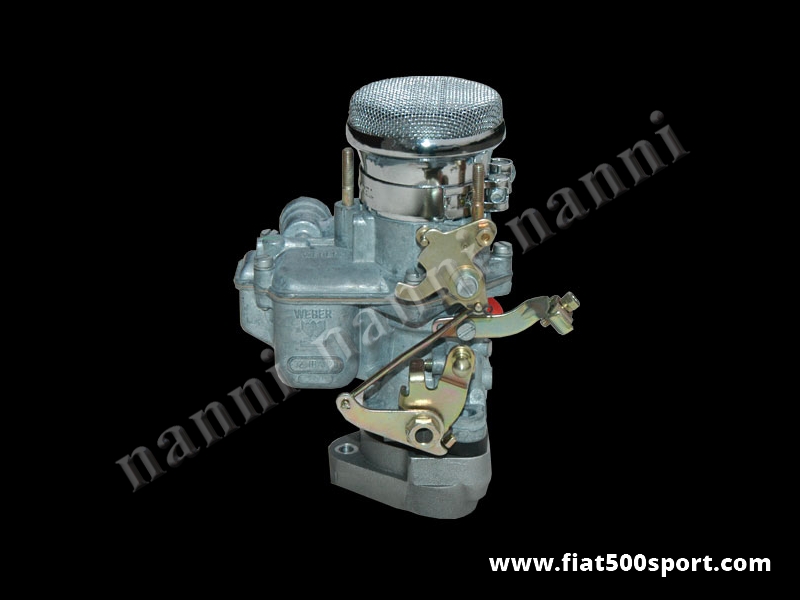 Art. 0171c - Fiat 500 Fiat 126 carburettor Ø 32 WEBER IBA. - Fiat 500 Fiat 126 carburettor  Ø 32 WEBER IBA with inlet manifold and admission steel pipe.
