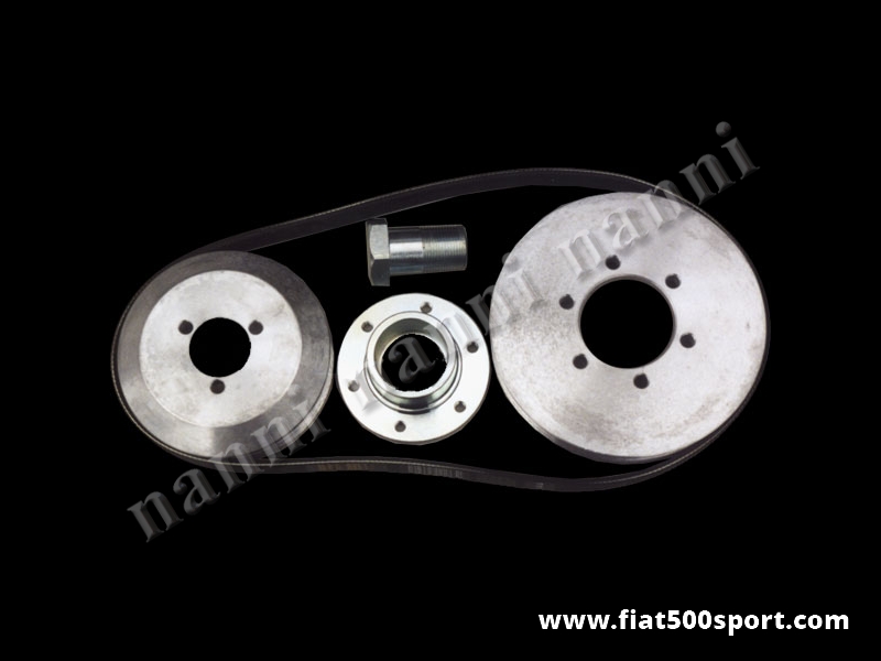 Art. 0206 - Pulegge Fiat 500 Fiat 126 NANNI e cinghia poli v per dinamo.(Le pulegge in ergal hanno le stesse dimensioni delle puleggie originali). - Pulegge Fiat 500 Fiat 126 NANNI e cinghia poli v per dinamo.(Le puleggie in ergal hanno le stesse dimensioni delle puleggie originali). Kit completo.
Art. 0206 - Pulegge Fiat 500 Fiat 126 NANNI e cinghia poli v per dinamo.(Le pulegge in ergal hanno le stesse dimensioni delle puleggie originali). - Pulegge Fiat 500 Fiat 126 NANNI e cinghia poli v per dinamo.(Le puleggie in ergal hanno le stesse dimensioni delle puleggie originali). Kit completo.