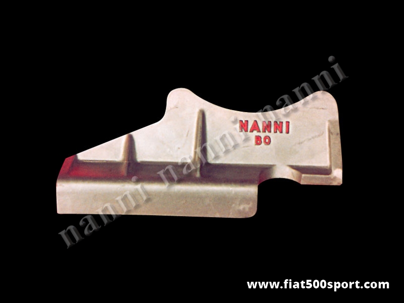 Art. 0221 - Staffa marmitta Fiat 500 Fiat 126 in alluminio NANNI. - Staffa supporto marmitta Fiat 500 Fiat 126 in alluminio NANNI (per la nostra marmitta art.0231).
