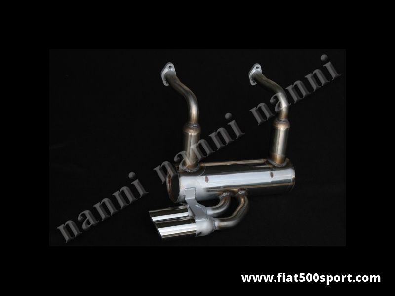 Exhaust system - Fiat 500 Sport