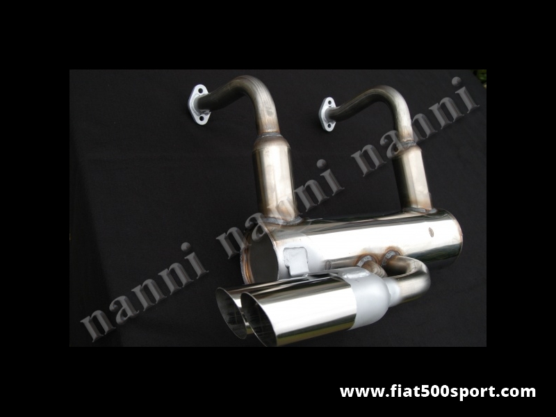 Exhaust system - Fiat 500 Sport