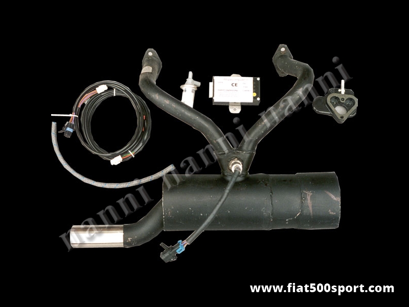 Art. 0233 - Fiat 500 F L type- tested catalytic muffler with feeler lambda. - Fiat 500 F L type-tested catalytic muffler with feeler lambda.
