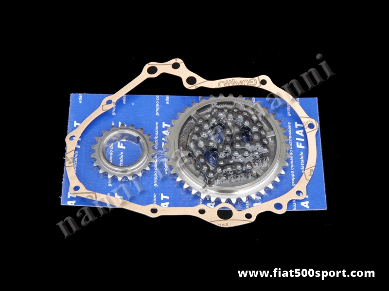 Art. 0255 - Catena ingranaggi Fiat 500 Fiat 126 Fiat Giardiniera. - Ingranaggi catena Fiat 500 Fiat 126 Fiat Giardiniera con catena a rulli (la migliore). Kit completo con guarnizione.
Art. 0255 - Catena ingranaggi Fiat 500 Fiat 126 Fiat Giardiniera. - Ingranaggi catena Fiat 500 Fiat 126 Fiat Giardiniera con catena a rulli (la migliore). Kit completo con guarnizione.