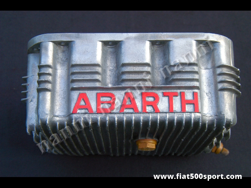 Art. 0275U - Oil sump FIAT 500 FIAT 126 original ABARTH 4 liters used. - Oil sump Fiat 500 Fiat 126 original ABART 4 liters used. Is very light because is in magnesium. (good conditions)
