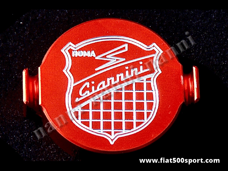 Art. 0278 - Coperchio spinterogeno Fiat 500 Fiat 126 Giannini in alluminio. - Coperchio spinterogeno Fiat 500 Fiat 126 Giannini in alluminio.
