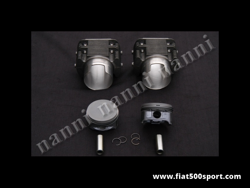 Art. 0328 - Piston-liner kit  Fiat 126 740 cc. Ø 82 mm for up-grading the engine (for this item need to buy art. 0293a and art. 0429). NANNI cylinders. - Piston-liner kit 740 cc, Ø 82 mm for up-grading Fiat 126 engine (for this item need to buy art. 0293a and art. 0429). NANNI cylinders don’t require the head gasket).
