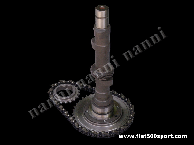 Art. 0407F - Albero a camme Fiat 500 Fiat 126, nuovo in acciaio nitrurato 48/88-88/48 Giannini Montecarlo già messo in fase. - Albero a camme Fiat 500 Fiat 126 nuovo in acciaio nitrurato diagramma 48/88 Giannini Montecarlo (ricavato da una barra di acciaio speciale per cammes)L’ingranaggio della distribuzione e’ gia’ messo in fase.
Art. 0407F - Albero a camme Fiat 500 Fiat 126, nuovo in acciaio nitrurato 48/88-88/48 Giannini Montecarlo già messo in fase. - Albero a camme Fiat 500 Fiat 126 nuovo in acciaio nitrurato diagramma 48/88 Giannini Montecarlo (ricavato da una barra di acciaio speciale per cammes)L’ingranaggio della distribuzione e’ gia’ messo in fase.