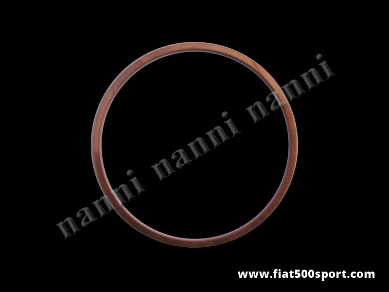 Art. 0429 - Anelli  Fiat 500 Fiat 126 sottocanna in rame NANNI per motore 740 cc. con pistone Ø 82 mm. - Anelli Fiat 500 Fiat 126 sottocanna in rame NANNI per motore 740 cc. con pistone Ø 82 mm (disponibili con spessore 0,7 mm.). Il diametro interno degli anelli è di mm. 88. Serie di 2 pezzi.
