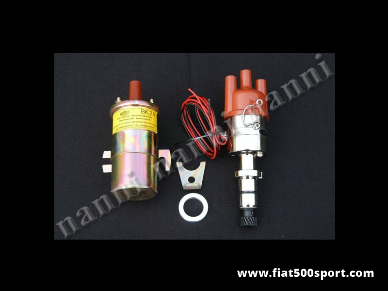 Art. 0447 - Fiat 500 Fiat 126 new electronic ignition distributor.( without coil). - Fiat 500 Fiat 126 new electronic ignition distributor. (Without coil).
Art. 0447 - Fiat 500 Fiat 126 new electronic ignition distributor.( without coil). - Fiat 500 Fiat 126 new electronic ignition distributor. (Without coil).