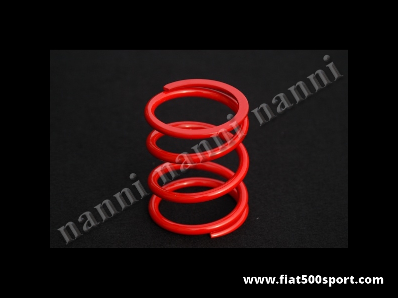 Art. 0451 - Molla Fiat 500 F L sospensione  motore rinforzata NANNI in acciaio speciale Oteva 70. - Molla Fiat 500 F L sospensione motore rinforzata NANNI. Si utilizza anche per il motore Fiat 126 qualora venisse posizionato nel vano motore Fiat 500. È prodotta con acciaio speciale Oteva 70.
