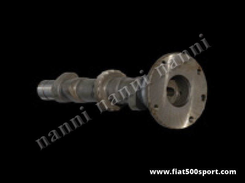 Art. 0458 - Asse a camme  Fiat 500 Fiat 126 NANNI per gare di  slalom. - Asse a camme Fiat 500 Fiat 126 nuovo NANNI per gare di slalom diagramma 62/86. E’ stato ricavato da una barra di acciaio speciale per alberi a cammes e nitrurato.
