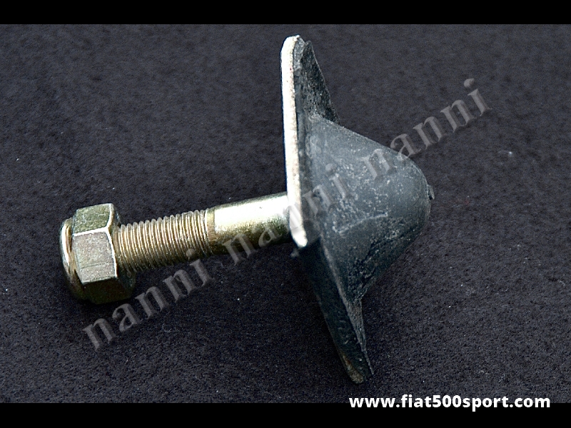 Art. 0460C - Paracolpo unione  lame balestra Fiat 500 Fiat 126 Fiat Giardiniera. - Paracolpo unione lame balestra Fiat 500 Fiat 126 Fiat Giardiniera.
