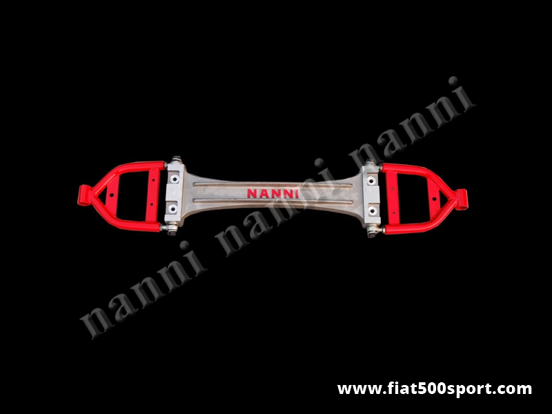 Art. 0474 - Pendolino Fiat 500 Fiat 126 Fiat Giardiniera NANNI in alluminio con bracci oscillanti. - Pendolino Fiat 500 Fiat 126 Fiat 126 Bis, Giardiniera NANNI in alluminio con bracci oscillanti. Sostituisce la balestra (va fissato negli stessi attacchi) e va accoppiato ai ns. ammortizzatori art.0473. Include anche i silentblocs per i bracci oscillanti.
