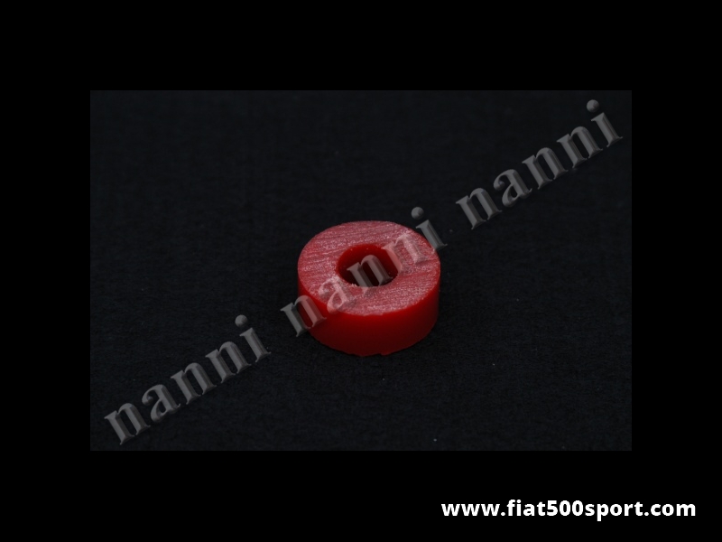 Art. 0487 - Gommino Fiat 500 Fiat 126 NANNI per l’ ammortizzatore posteriore  in materiale resistentissimo. - Gommino Fiat 500 Fiat 126 NANNI per gli ammortizzatori posteriori in materiale resistentissimo. Occorrono 4 pezzi per 1 ammortizzatore.
