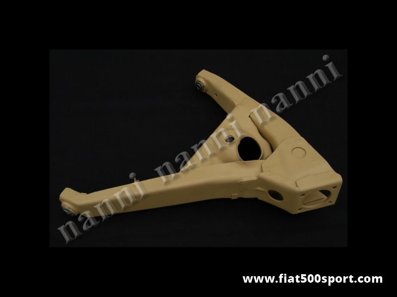 Art. 0488D - Fiat 500 F/L/R original rear right triangle. - Fiat 500 F/L/R original rear right triangle complete of silentblocs. ( black colour )
Art. 0488D - Fiat 500 F/L/R original rear right triangle. - Fiat 500 F/L/R original rear right triangle complete of silentblocs. ( black colour )